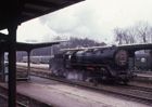 Dia-Eisenbahnmotiv-441486, Indizierfahrt, Bf Bad Salzungen, Eisenach-Meiningen 28.11.1990