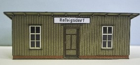 Bausatz für Bahnhofsgebäude Helbigsdorf, Epoche 1 – 4